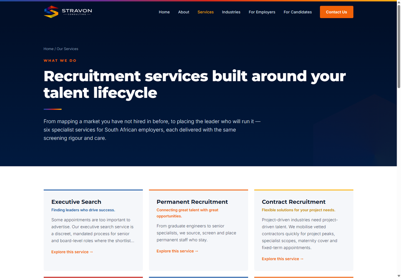 Stravon Consulting’s public service presentation